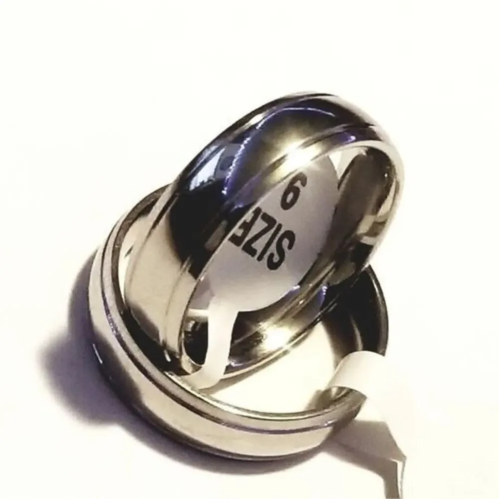 New 316l stainless steel ring 11‎ men women